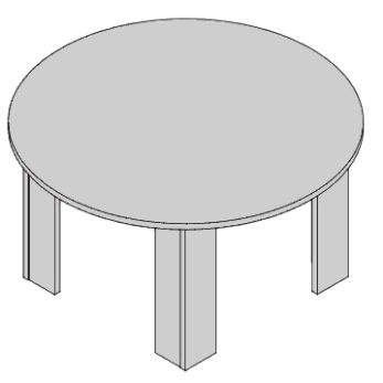 Okrúhly stôl PZ 47