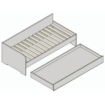 Posteľ Kika 32a-90P